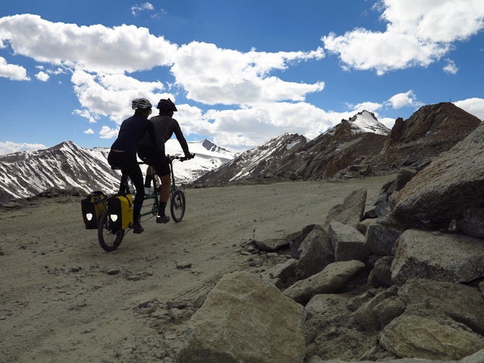 fullpage Tough hill climb cycling himalayas