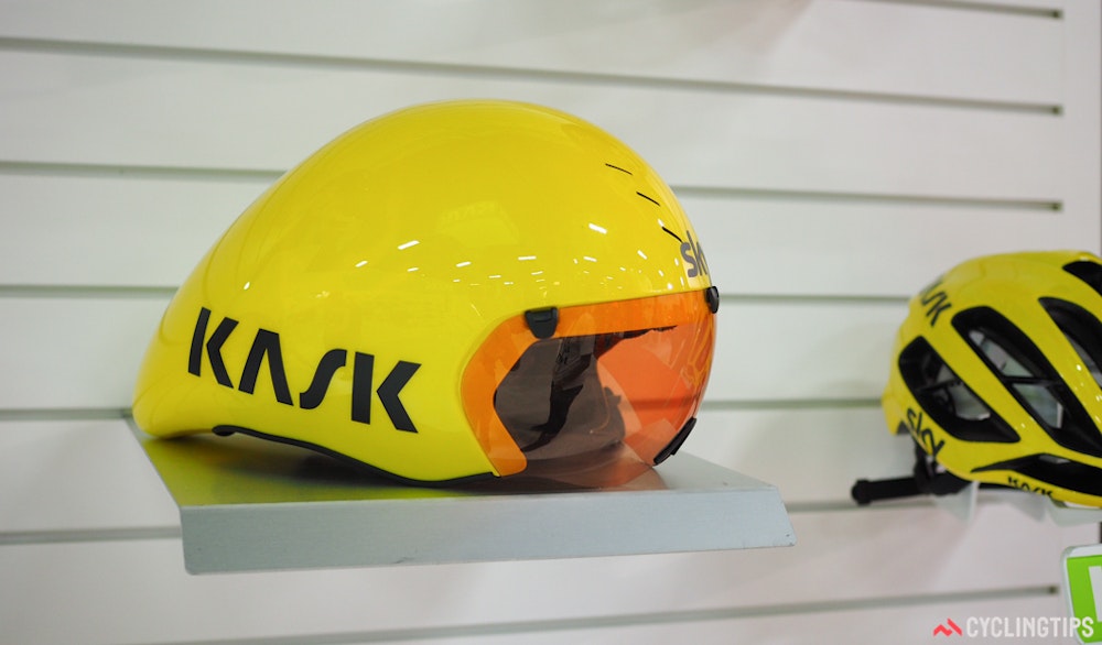 Kask Chris Froome helmet InterBike 2016 CyclingTips 43106