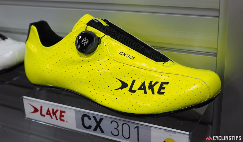 Lake cx301 lightweight shoe Interbike 2016 Cyclingtips