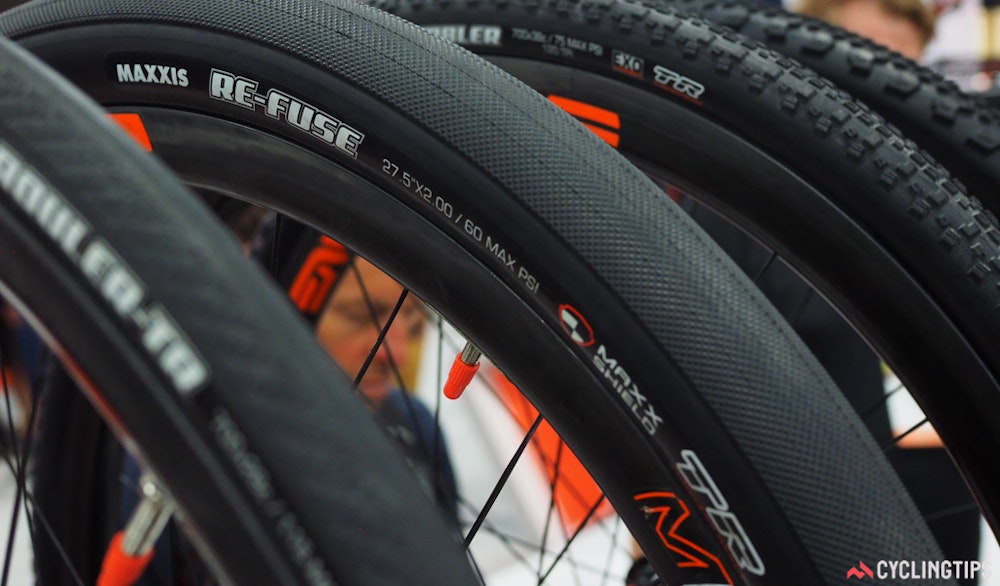 Maxxis Re Fuse gravel tyre interbike 2016 cyclingtips