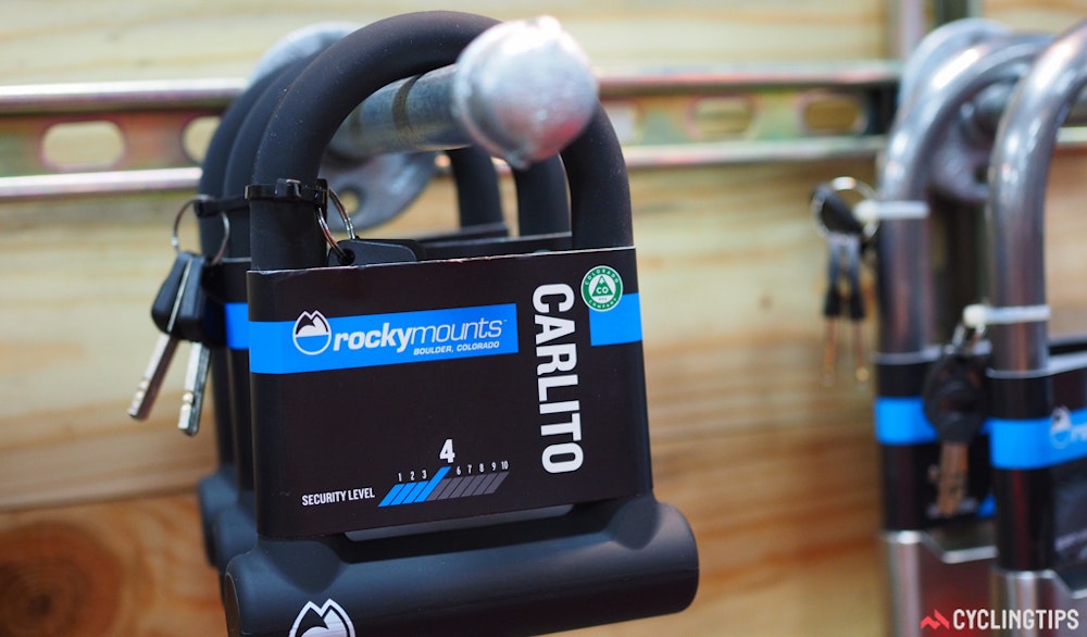 RockyMounts Carlito bicycle lock interbike cyclingtips 2