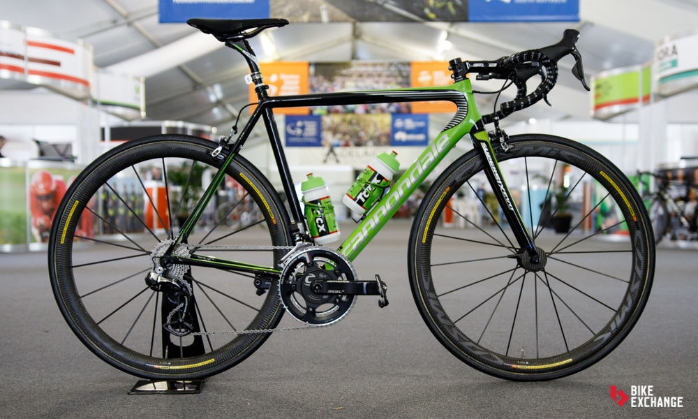 fullpage bikes of the 2017 worldtour cannondale supersix evo