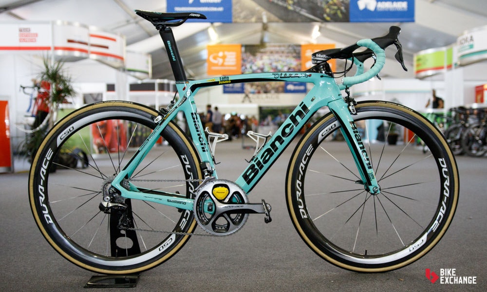 fullpage bikes of the 2017 worldtour lotto nl jumbo bianchi oltre xr 4