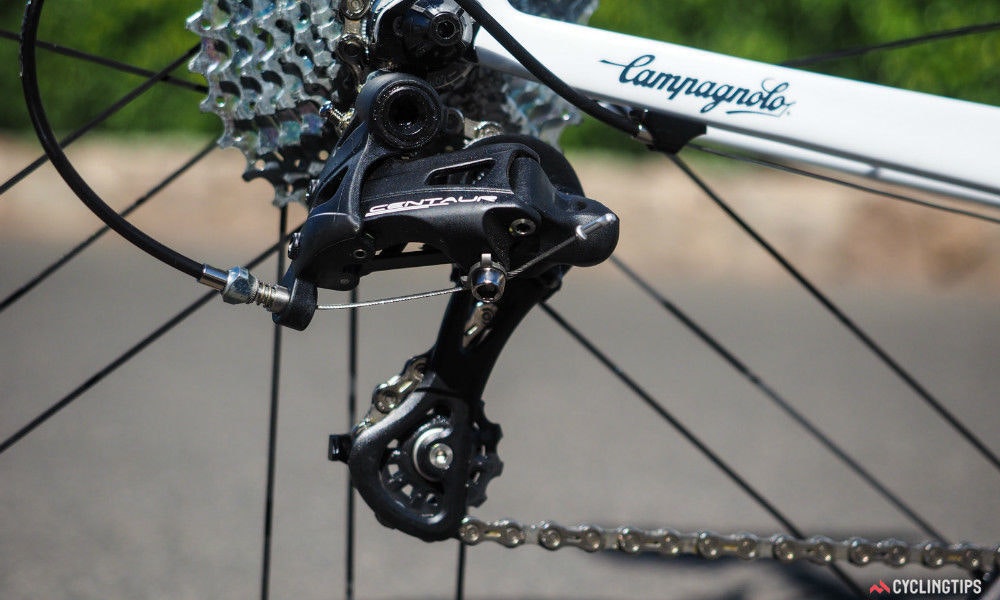 fullpage campagnolo centaur groupset ten things to know mid cage rear derailleur