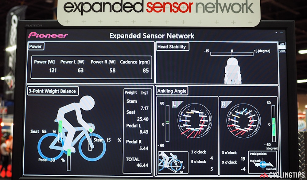 pioneer expanded sensor network software InterBike 2016 CyclingTips 43087