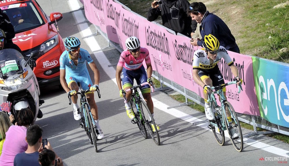 Esteban Chaves Stage 20 Giro d italia