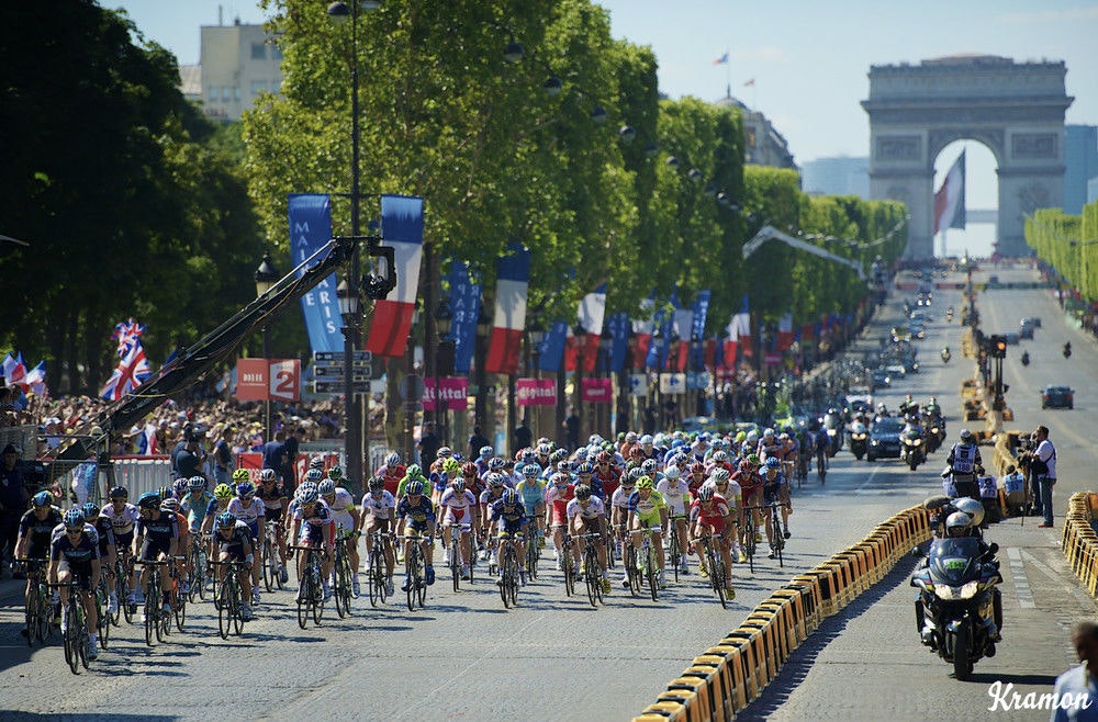 fullpage Tour de France Champs Elysees kramon